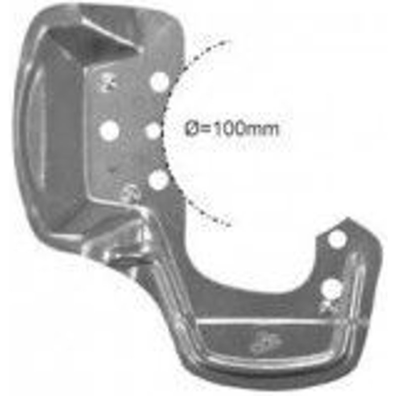 Protection Disque De Freins, Avant Droit (Diam 100mm) Pour Opel Tigra De 1994 À 2000