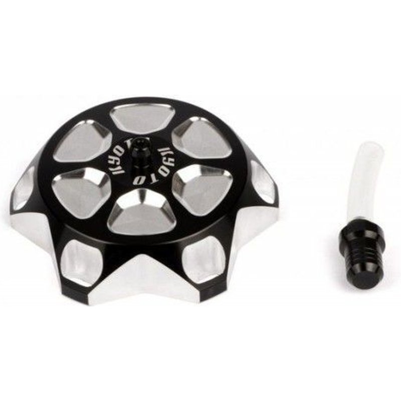 Bouchon de réservoir Kyoto noir avec valve de mise à lâair pour Ya