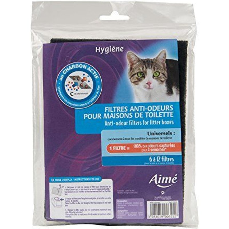 Filtres Anti Odeur X3 Pour Maisons De Toilette