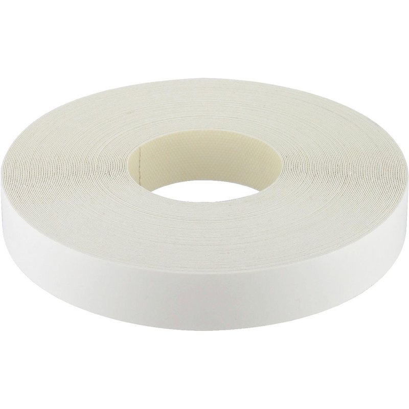 Chant mélaminé pré-encollé Nordlinger - MELAFIX 23 mm x 25 m - Blanc satiné