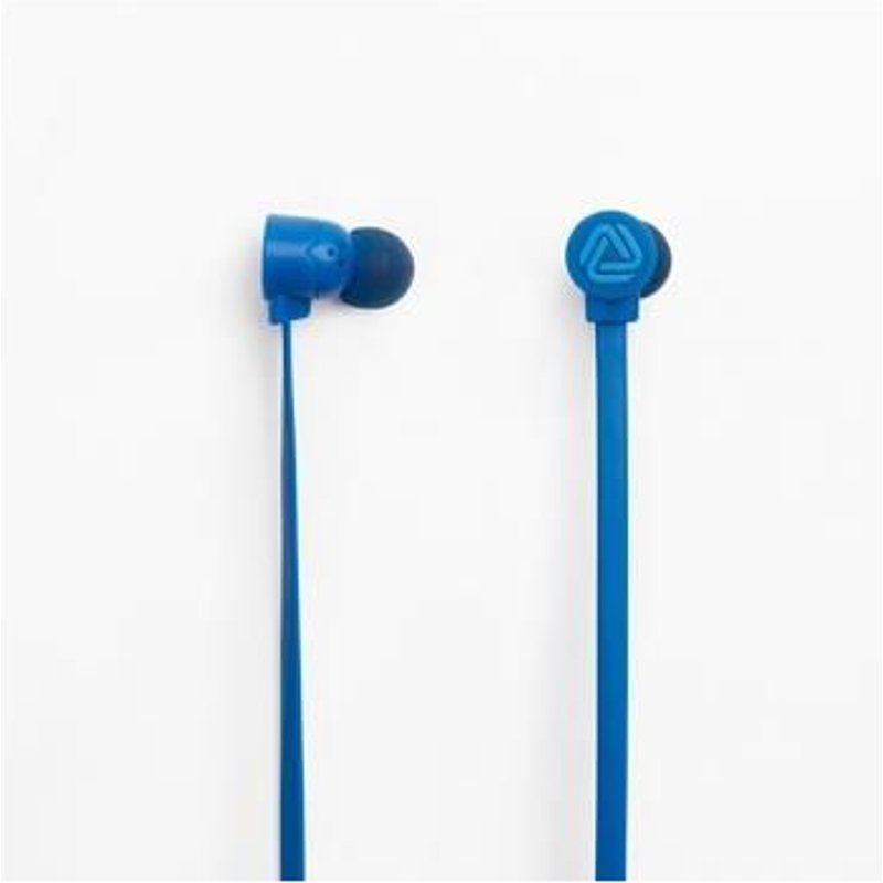 Coloud-Stereo Inear Earphones Pop With Microphone, Blue