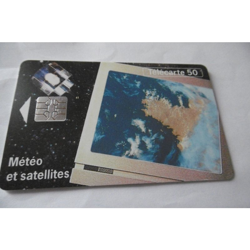 Carte Téléphone - Musée Des Télécommunications - Pleumeur Bodou - I - Les Expositions - Météo Et Satellites -100 000ex
