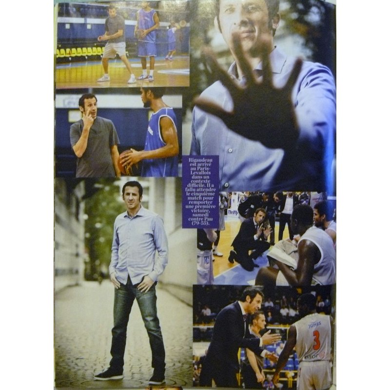 Poster A4 Antoine Rigaudeau (Basket)