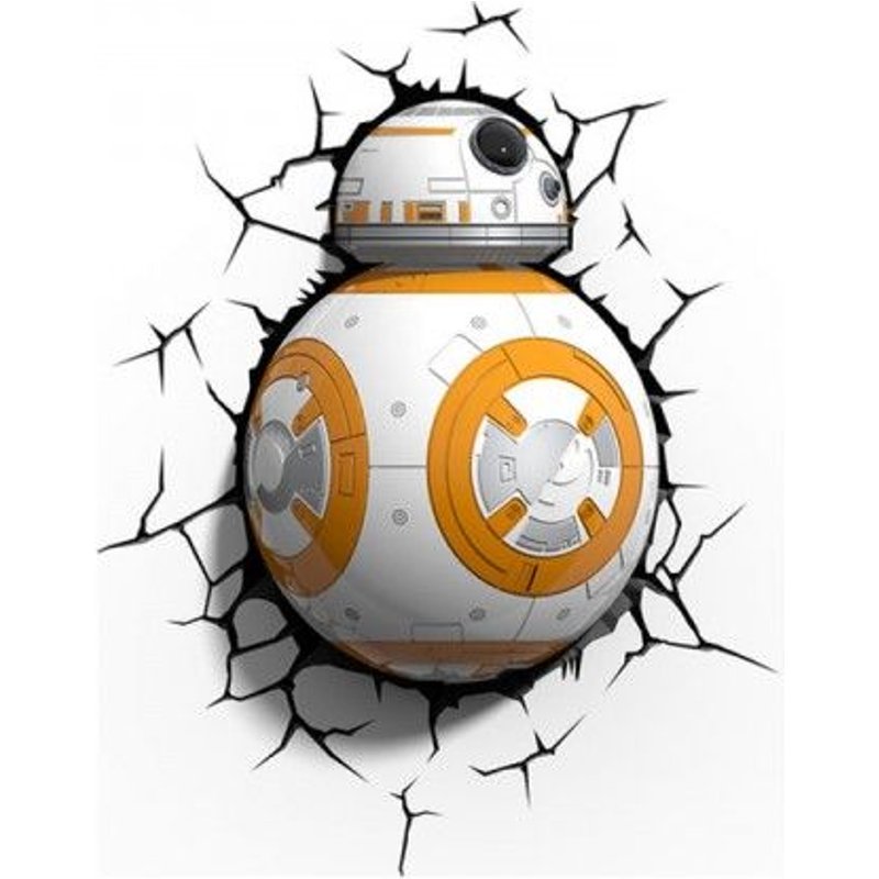 Lampe Murale 3D Deco Light Star Wars - BB-8