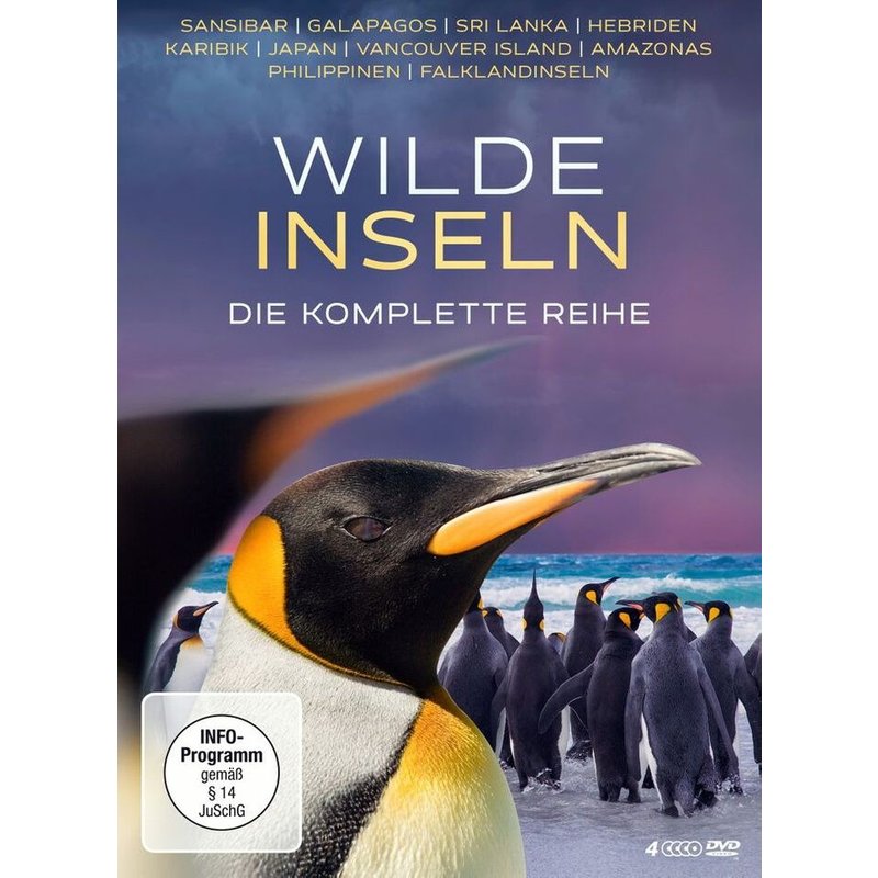 Wilde Inseln - Die Komplette Reihe (4 Discs)