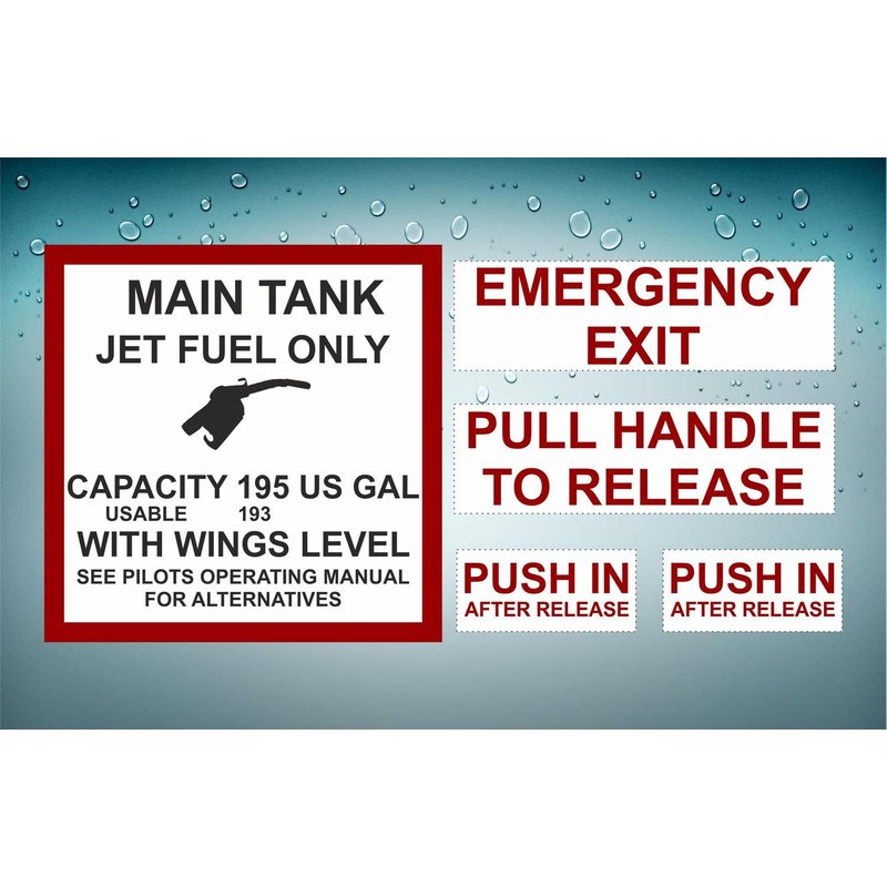 Set De Sticker Autocollant Macbook Voiture Avion Aeroport Pilote Pilot Main Tank