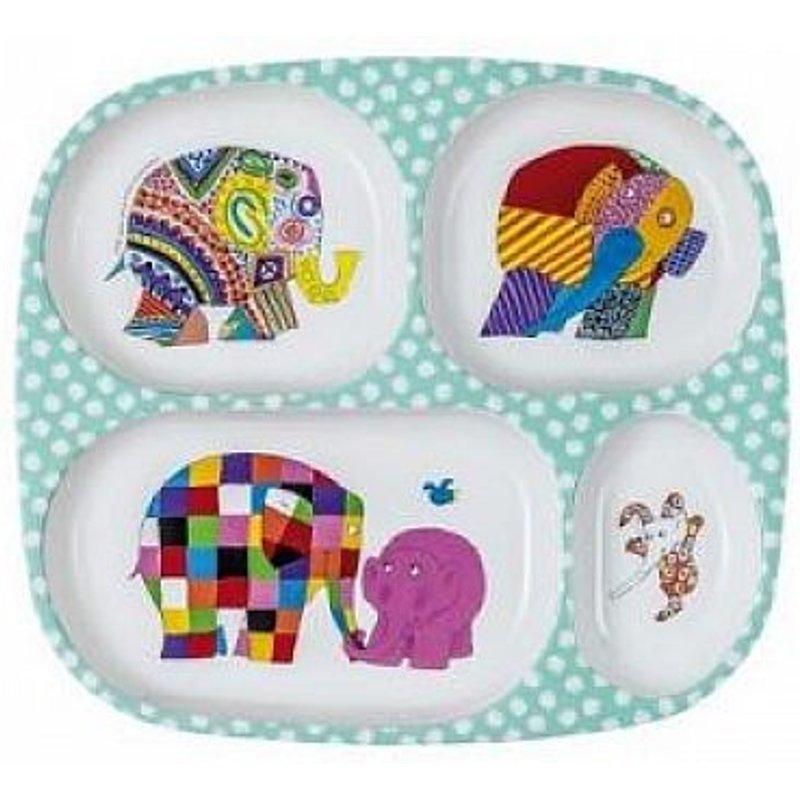 Plateau 4 Compartiments Elmer