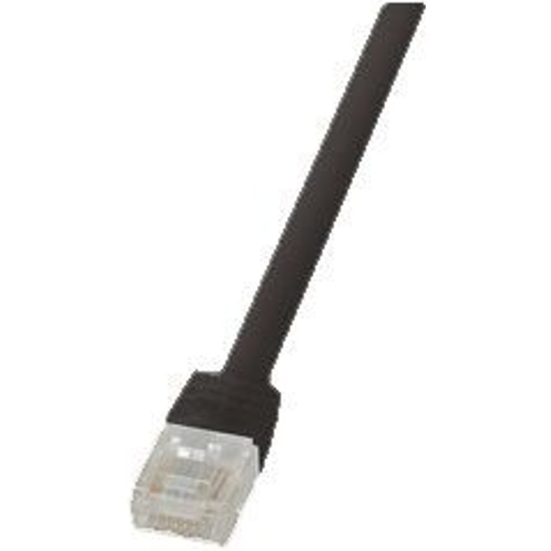 LogiLink 0.25m Cat6 U/UTP RJ45 câble de réseau Noir 0,25 m U/UTP (UTP)