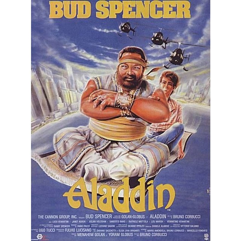 Aladdin - 1985 - Bud Spencer - Affiche Cinema Originale