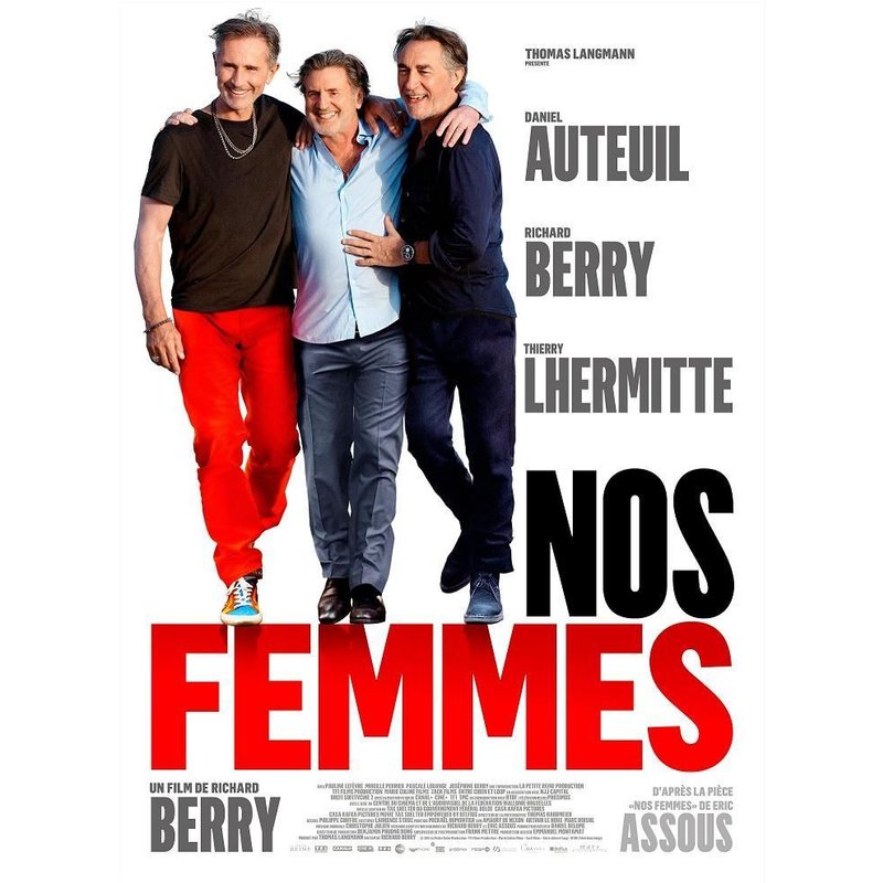 Nos Femmes - 2015 - Daniel Auteuil - Affiche Cinema Originale