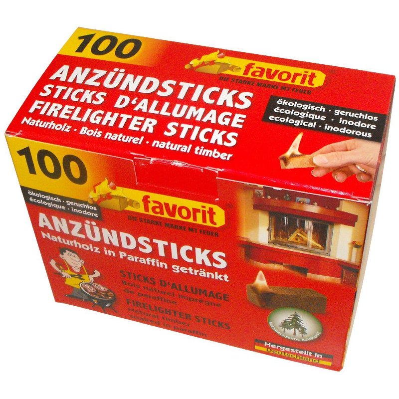 Stick d'allumage Favorit - Vendu par 100
