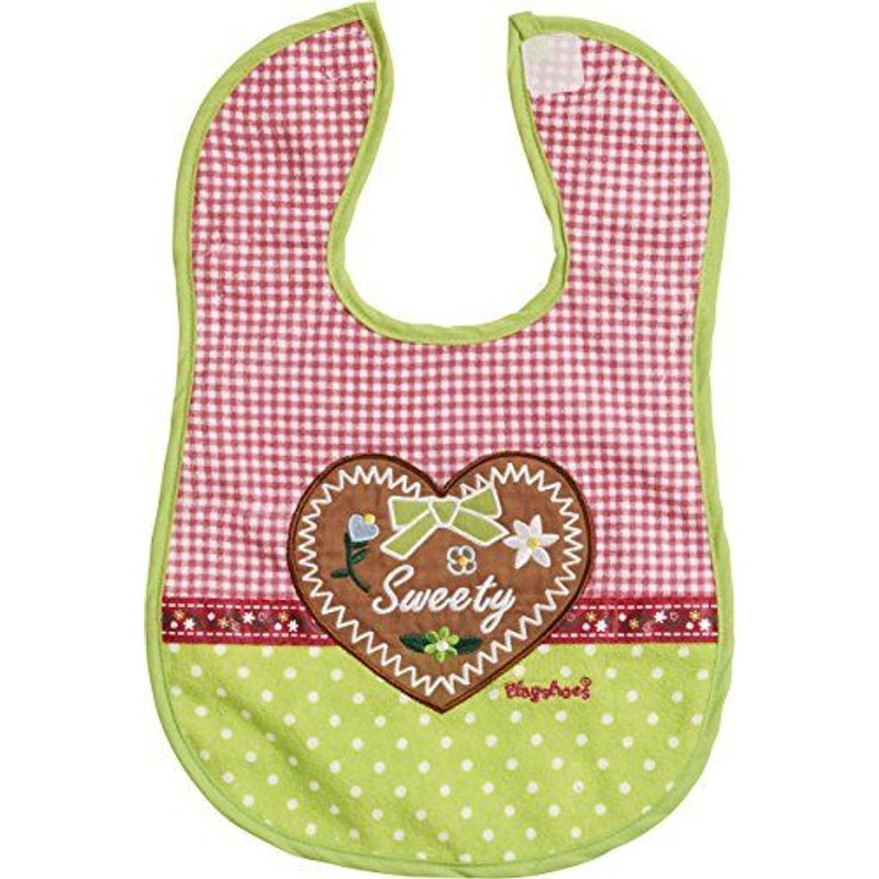 Playshoes Bavoir Par Bardane Landhaus, Pink/Vert