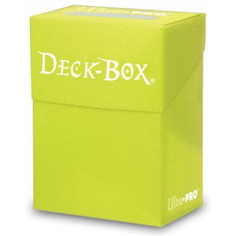 Ultra Pro - Boites De Rangement - Deck Box Ultrapro - Vert Pistache