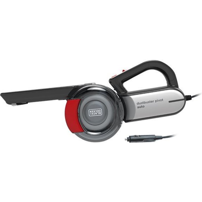 Black & Decker DustBuster Pivot Auto PV1200AV - Aspirateur - Aspirateur à main - sans sac - noir/orange/blanc