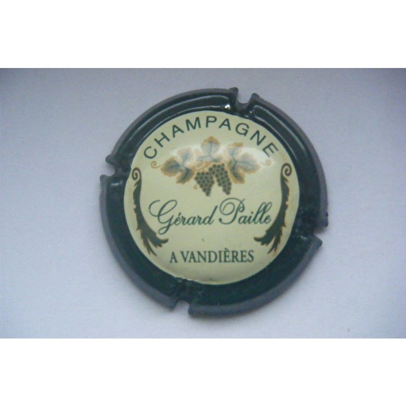 Paille Gérard - Crème - Contour Vert Foncé - N° 9 -