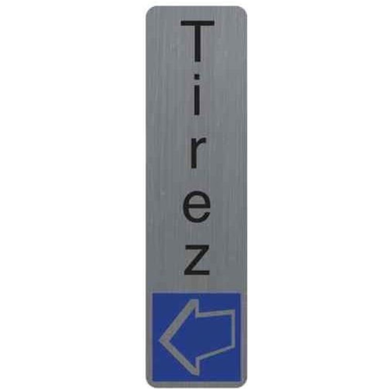 EXACOMPTA Plaque de signalisation "Tirez