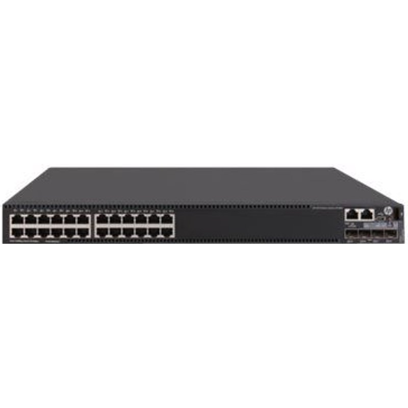 HPE 5510-24G-4SFP HI Switch with 1 Interface Slot - Commutateur - Géré - 24 x 10/100/1000 + 4 x Gigabit SFP + 4 x 10 Gigabit SFP+ - Montable sur rack