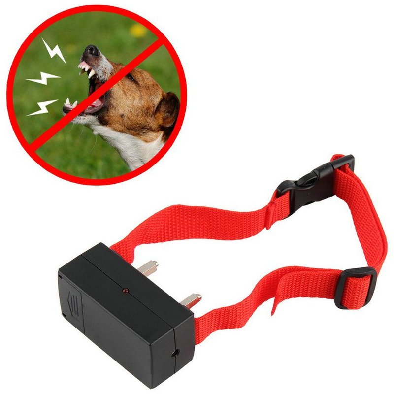 Anti Bark Électronique Non Barking Dog Training Contr?Le Collier Choc Formateur Noir