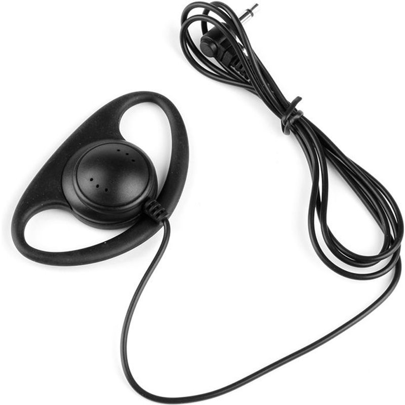 Oreillettes Jack en forme de D, 3.5mm, casque d'écoute pour Radios bidirectionnelles, walkie-radio, livraison directe, 1 pièce ""Nipseyteko
