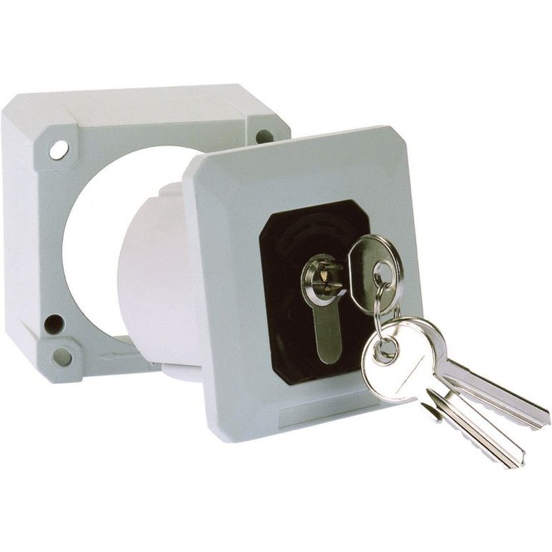 Contacteur à clé - en applique ou encastré - 4 contacts ouvert / fermé CDVI