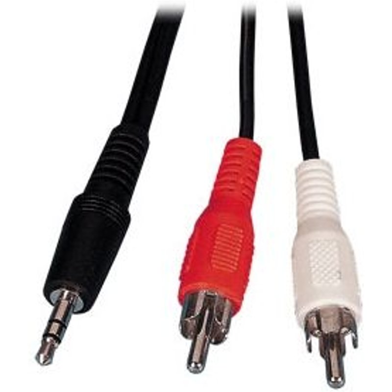 Mgs33 Cable audio jack 3.5 2 rca 2.5 metre