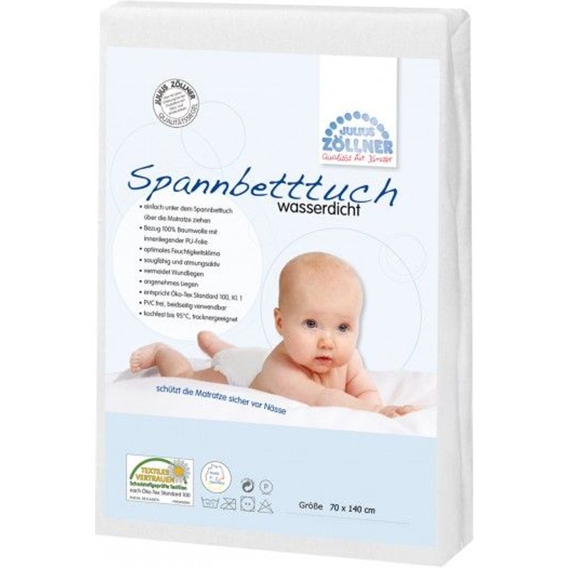 Zöllner Spannbetttuch Wasserdicht 70x140cm