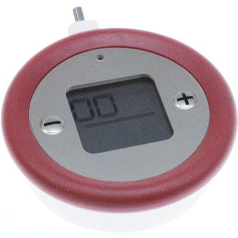 Seb. Minuteur Blanc Rouge. Ref: Ss-981300