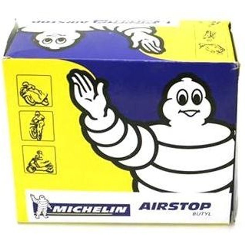 Chambre à air Michelin offroad 2,50-12 / 80/100-12 valve droite