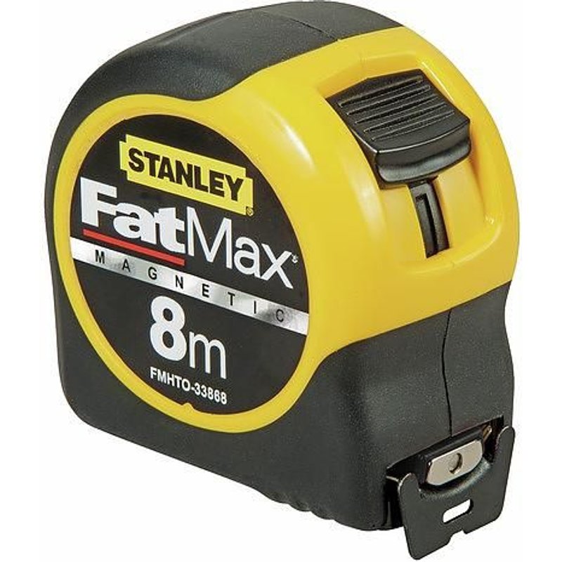 Mètre Ruban FatMax BA Magnétique 8m - 32mm Stanley - 3253560338688