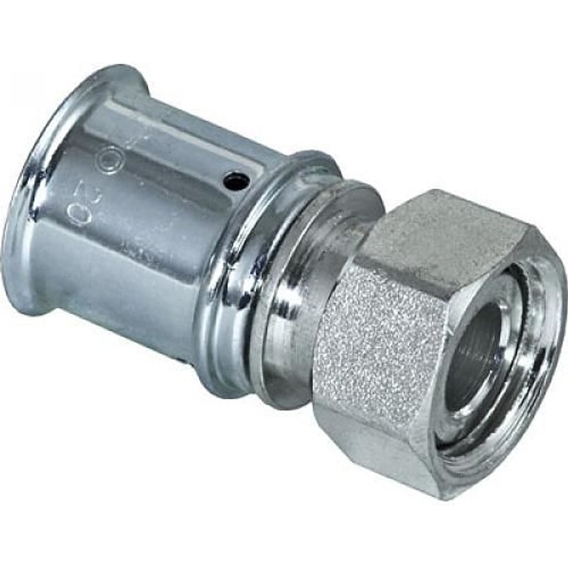 Raccord à sertir - pour tube multicouche - écrou libre femelle 40x49 - 40 MULTITUBO