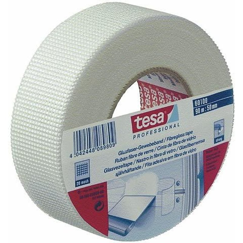 Ruban de réparation pour panneau de plâtre - 60100 - Rouleau 90m TESA Adhésifs