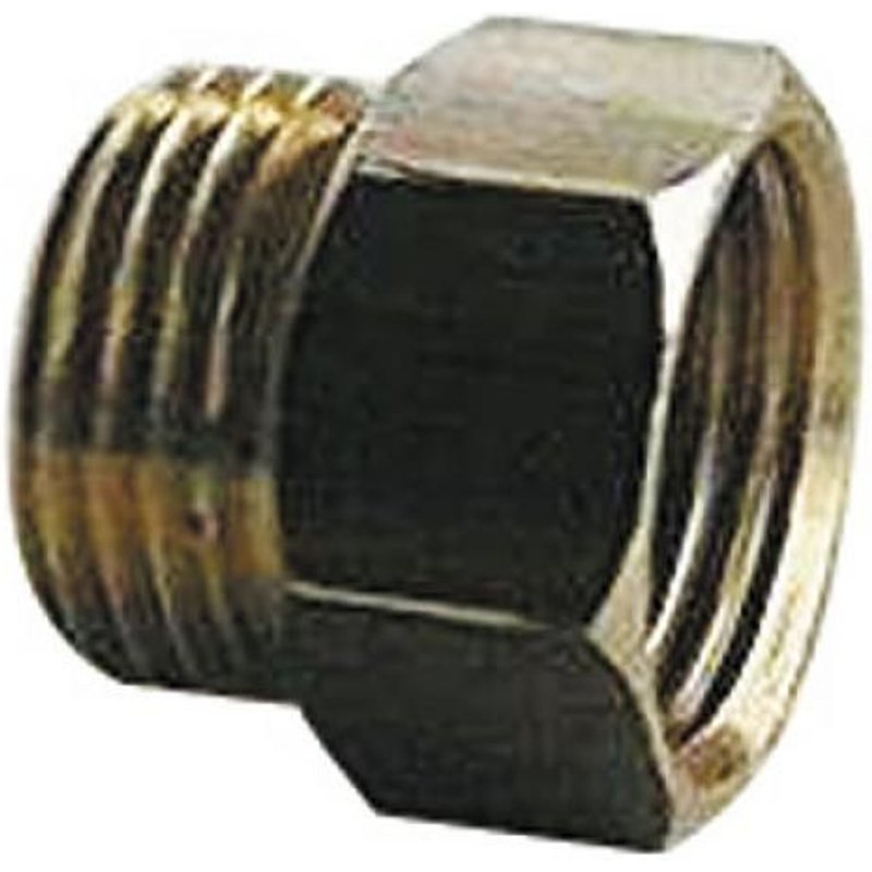 Mamelon laiton égal mâle / femelle série lourde filetage 12/17 BRICOZOR