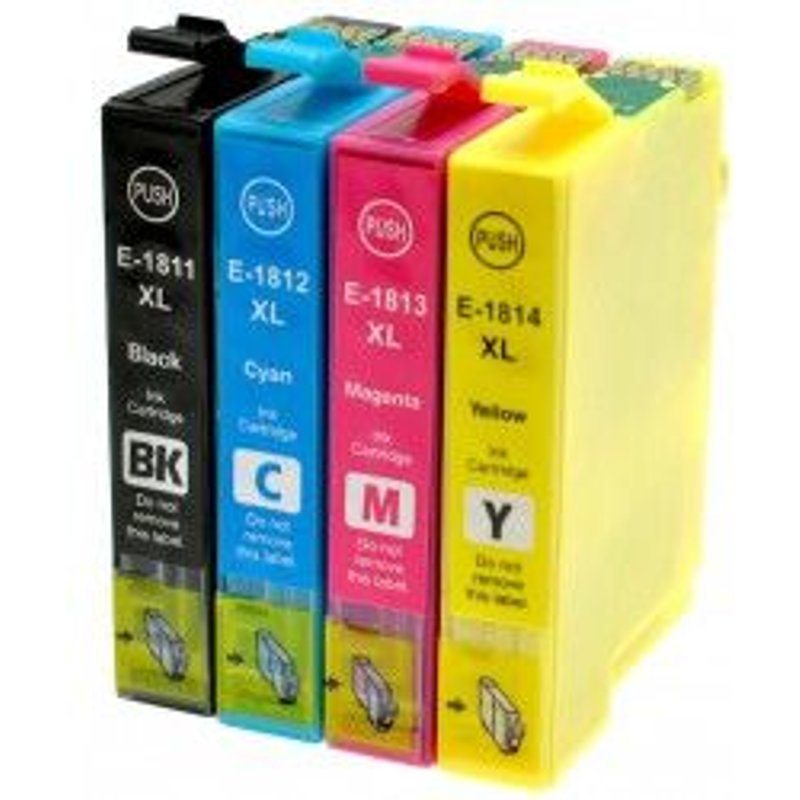 EPSON Pack T1806 / T1816 Pack de 4 Cartouches compatibles