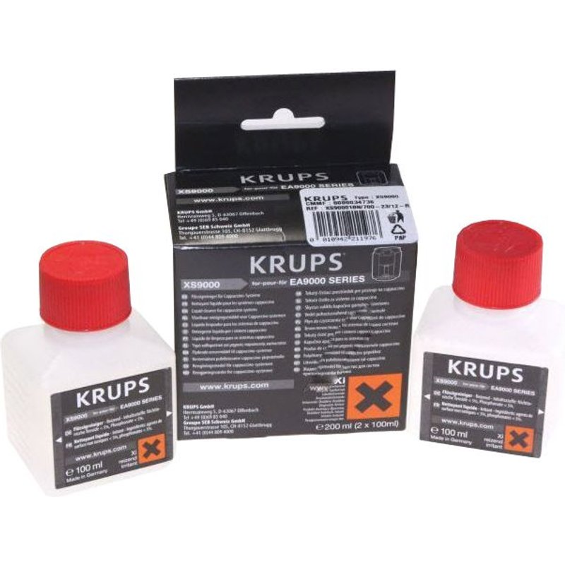 KRUPS. NETTOYANT BUSE CAPPUCCINO PAR 2. Ref: XS900010