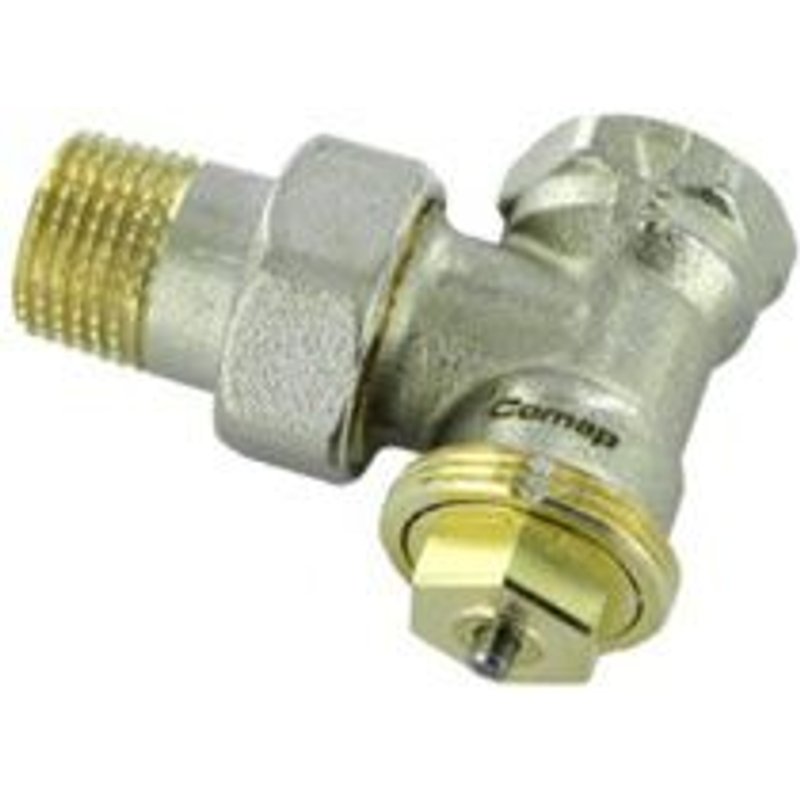 Robinet équerre thermostatique femelle, senso - 3/4", 26, 65.4, 62