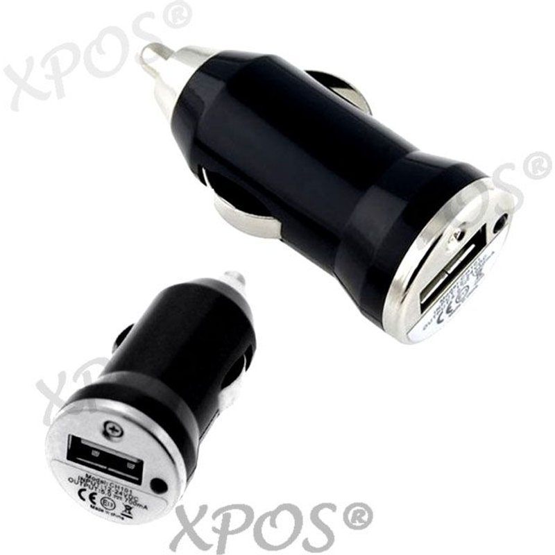 Pack De 1 Samsung Galaxy S6 Edge (64 Go) : Chargeur Voiture Adaptateur Allume Cigare Usb Noir Pour Samsung Galaxy S6 Edge (64 Go) Newc®