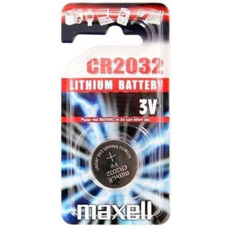 Maxell pile bouton lithium CR2032