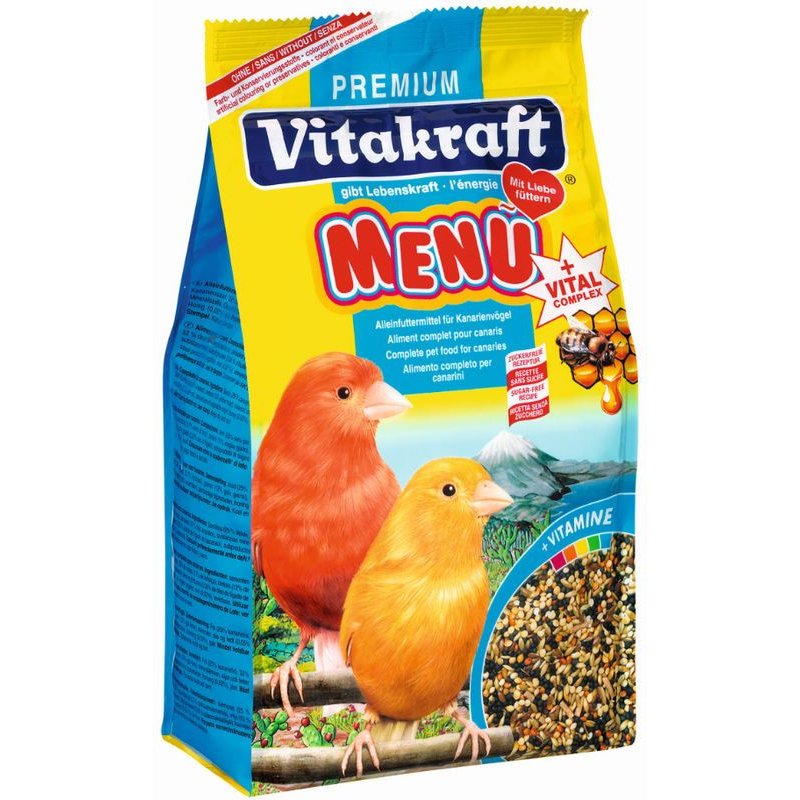 Menu Pour Canaris Vitakraft En Sachet Fraîcheur