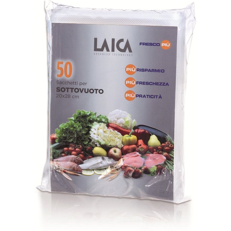 Pack De 50 Sachets 20x28cm Pour Appareil Laica Vt3504