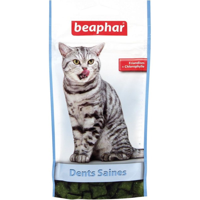 Beaphar -Friandises "Dents Saines" À La Chrolophylle - 35 G