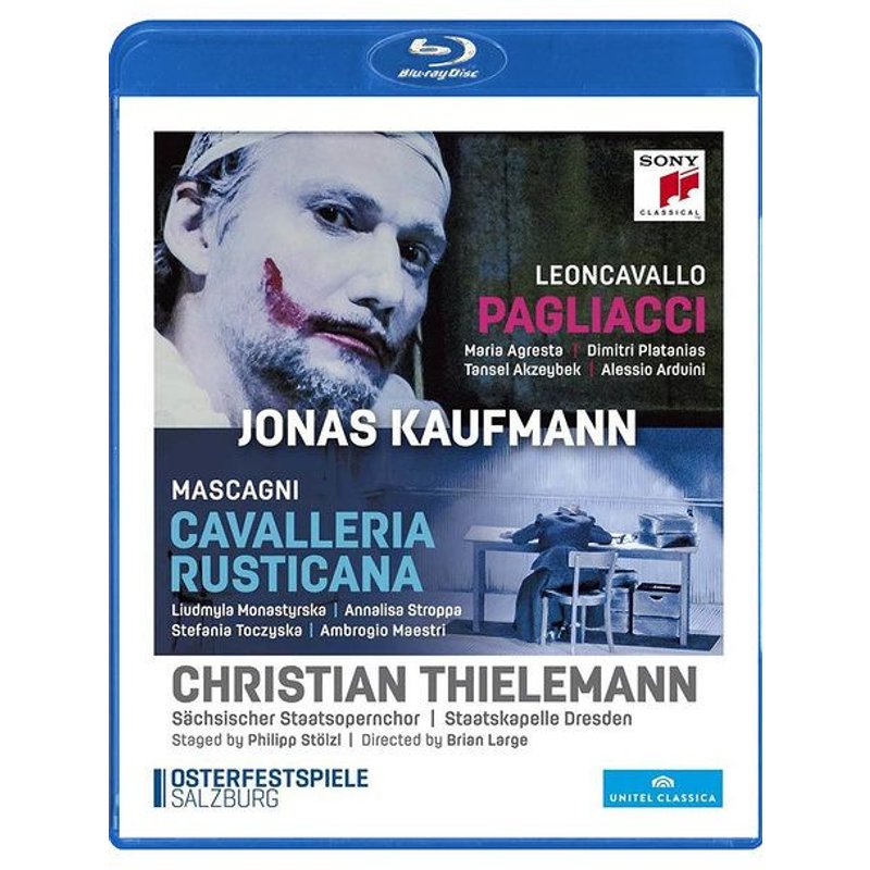 Jonas Kaufmann : Cavallera Rusticana + Pagliacci - Blu-Ray