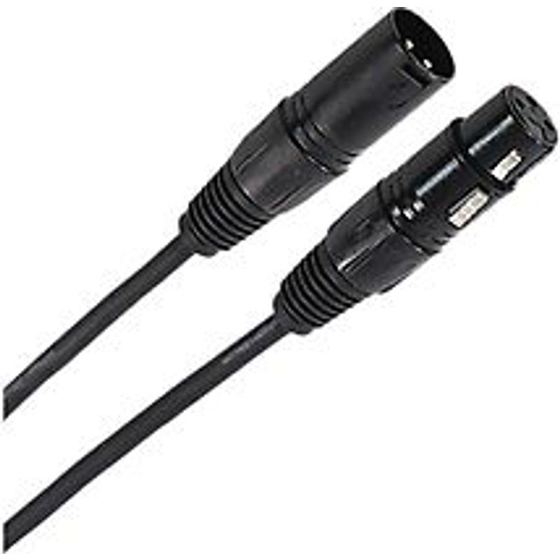 Câble DMX XLR Femelle 3b - XLR Mâle 3b 0m60 Easy