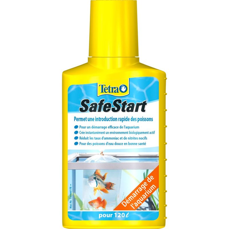 Tetra Safestart - Ensemencement Bactérien Pour Aquarium D'eau Douce 100ml