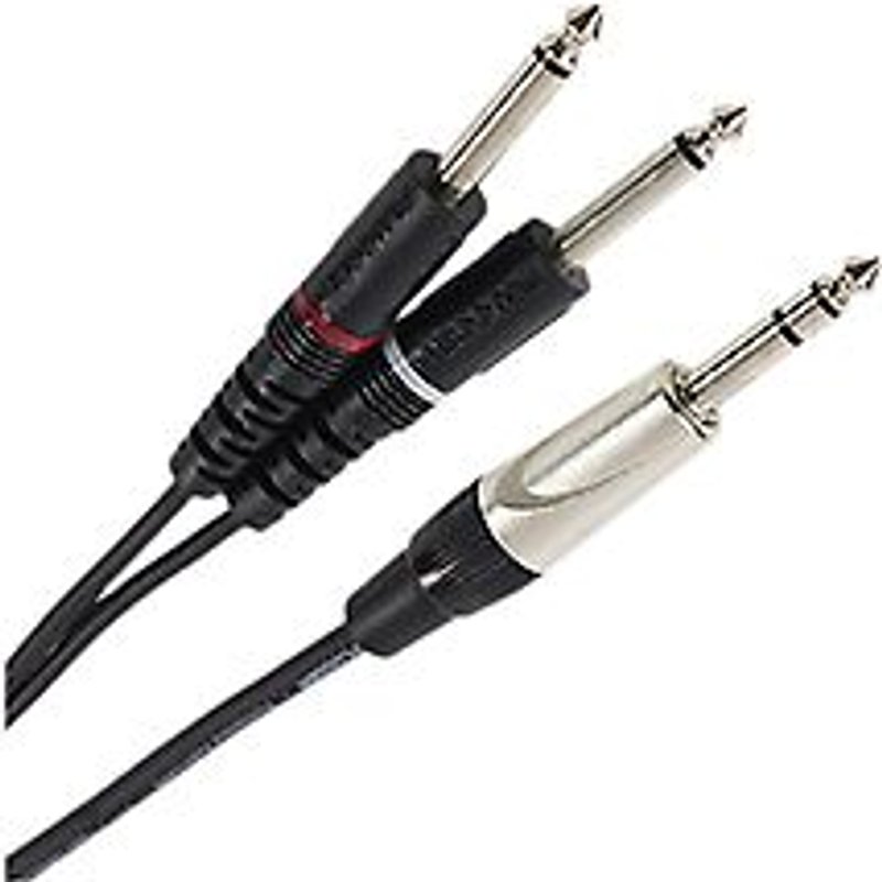 Câble Y Jack Mâle Stéréo - Jack Mâle Mono 3m Easy