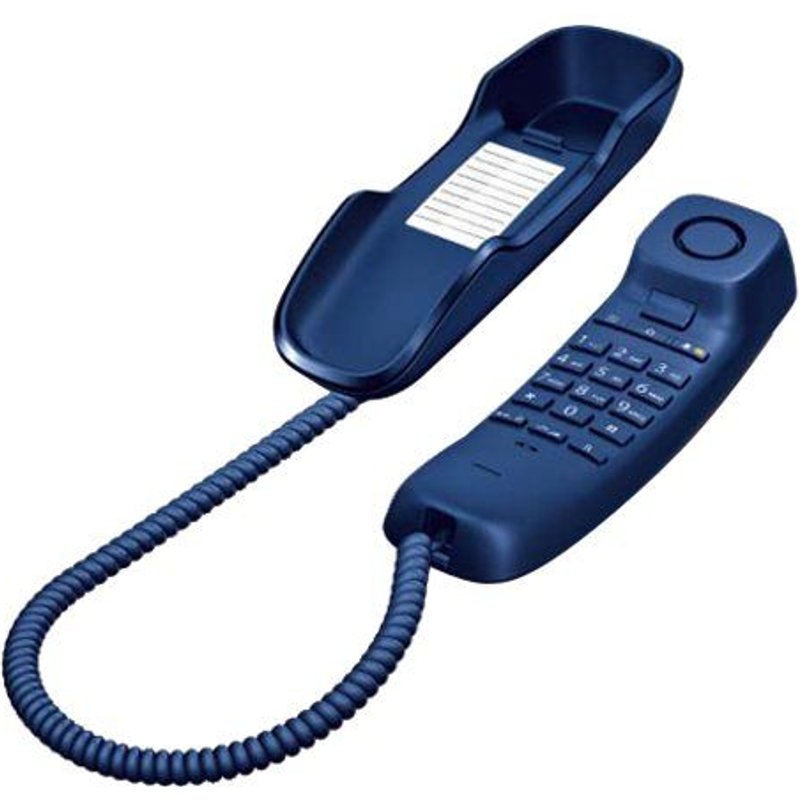 Gigaset DA210 - Téléphone filaire - bleu