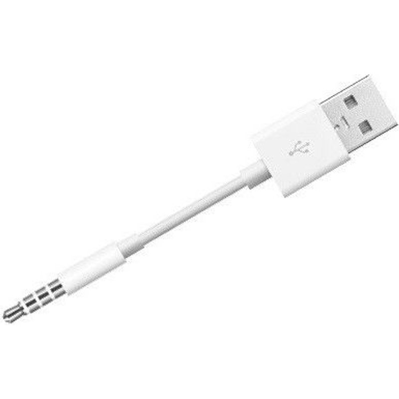 Câble Adaptateur USB Chargeur Jack pour IPOD SHUFFLE 3G 4G