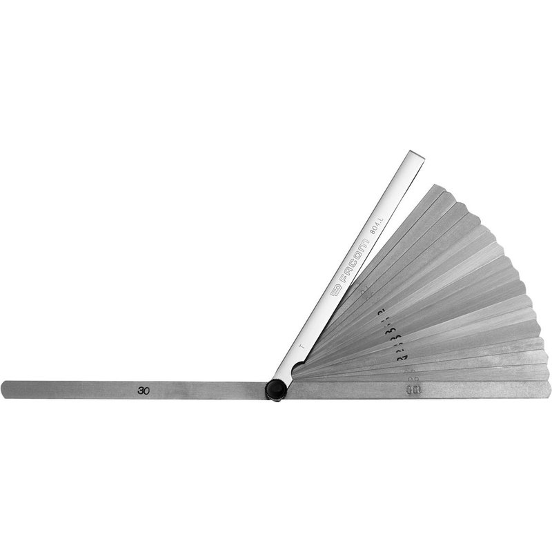 Jauges D'épaisseurs Métriques Longues À Bout Rond Facom 804.L