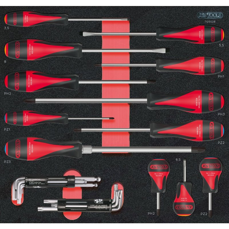 Module de vissage, 28 pièces KS TOOLS 712.5028