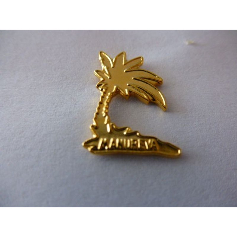 Pins Bijoux Palmier Manureva