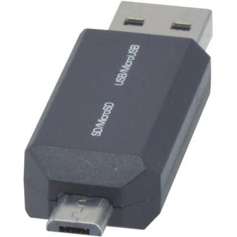 adaptateur USB OTG, microUSB St. / USB-St. A